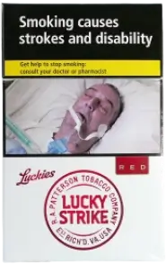 lucky strike red picture (лаки страйк красный с картинкой) (duty free)