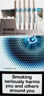 NEW. The King capsule (Кинг с капсулой мятная жвачка) 0