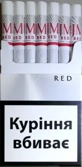 JM red (Джей Ем червоний) (акциз МРЦ 42 грн) Ціна за блок (10 пачок) 0
