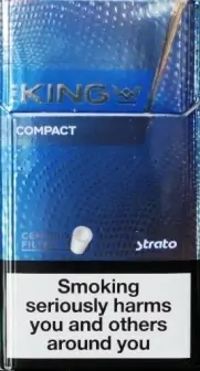 King strato compact blue! (Кинг страто компакт синий) ( Duty free)