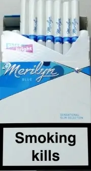 Merilyn super slims blue Картон! (Мерилин супер слимс синий) 0