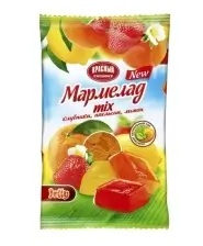 Мармелад фасованный: «MIX Апельсин, лимон, клубника» 300гр
