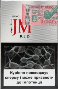 JM red nano slims (Джей Эм красный нано слимс) (акциз МРЦ 66.00 грн) 0