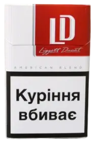 «LD Ligget Ducat red» (ЛД красный). (МРЦ 65,00) (Без марки)