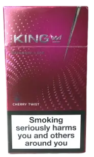 The KING Slims cherry twist! (Кинг слимовый – вишневый твист)