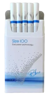 OK Blue size 100 (ОК синий 100 миллиметровые). (duty free) 0