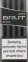 Original «BRUT Black slims» (Брют черный слимовый) ( Duty free) 1
