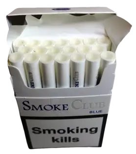 TURBO. Smoke Club blue (Смокі клуб синій). (Duty free.)