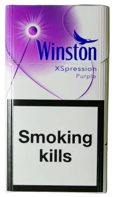 winston XSpression purple capsule. (Винстон фиолетовый с капсулой) (Duty free).