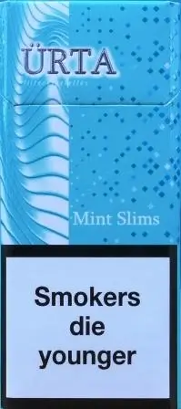 URTA mint slims (Юрта ментоловые слимовые) (duty free)