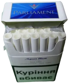 Украина Parliament Aqua Blue Turbo (Парламент Аква Блу). (Акциз МРЦ 95,24)
