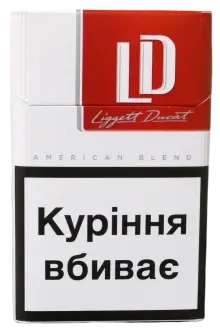 «LD Ligget Ducat red» (ЛД красный). (МРЦ 65,00) (Без марки)