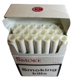 TURBO. Smoke Club red (Смоки клуб красный). (Duty free.) 