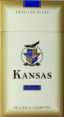 Kansas Blue 100's (Канзас синий сотка) (duty free)